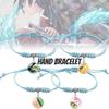 Superbe bracelet Demon Slayer Pierre du Temps Bleu Lac Design de Personnage d'Anime