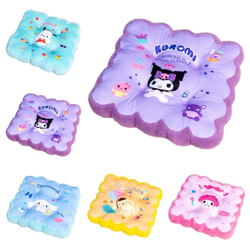 Cartoon Plush Chair Cushion Pad Thick Tatami Floor Cushion Office Sitting Pad Student Non-slip Seat Pad Wholesale