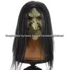 Smal Leende Vit Spöke Halloween Mask Kostym Rekvisita