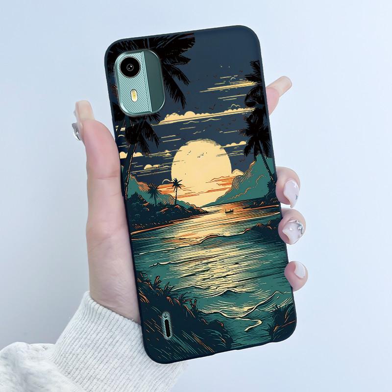 Soft TPU Case For Nokia C12 Cute Love Rabbit Funny Shockproof Silicone Phone Case For Nokia C12 Plus Pro Back Cover C 12 Fundas