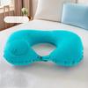 Milk Silk Inflatable U-Shaped Neck Pillow for Travel