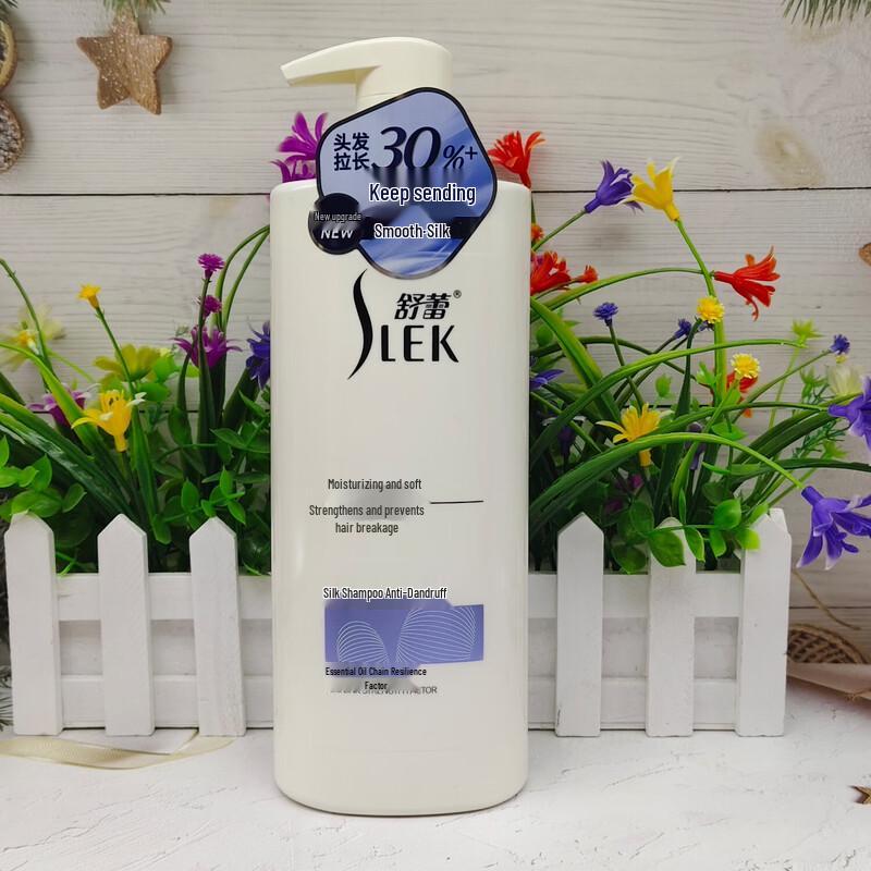 Slek Moisturizing Smooth Anti-Dandruff Silk Shampoo