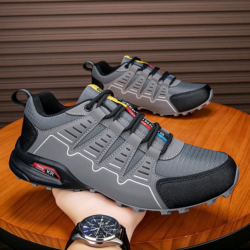 Independent new large size off-road shoes durable running shoes travel hiking platform sports outdoor hiking shoes