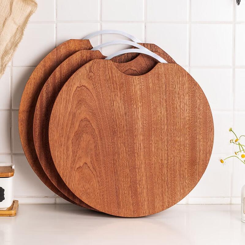 Wenge Wood Round Cutting Board