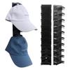10 Holes Wall Mounted Hat Rack Space Saving Hat Display Stand  Household