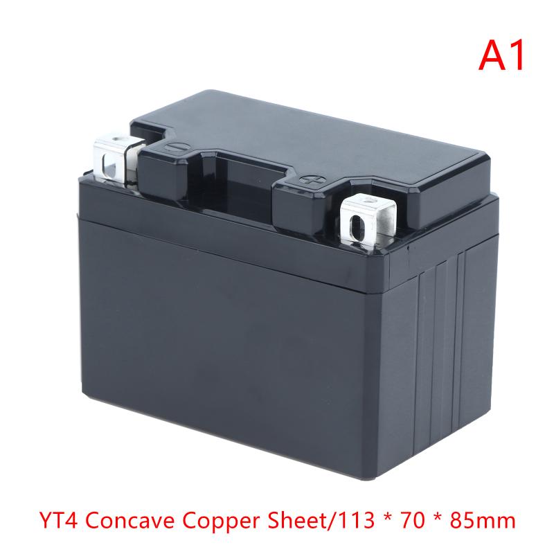 12V Multiple Sizes Plastic Protective Cover Motorcycle Start Lithium Battery Embedded Plastic Protective Cover