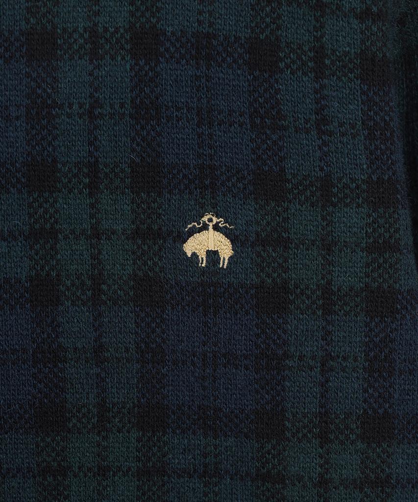 BROOKS BROTHERS Black Watch Logo Sweater (Multi) (Bbwrmf45567Ew)