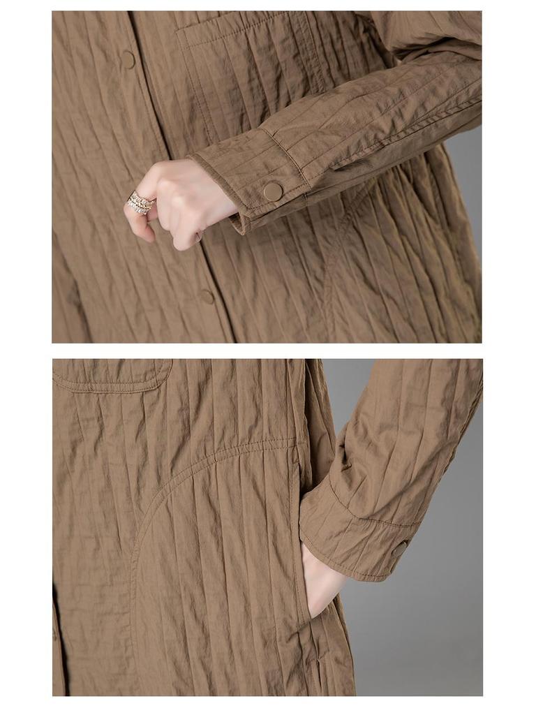 Thick Quilted Shirt Jacket