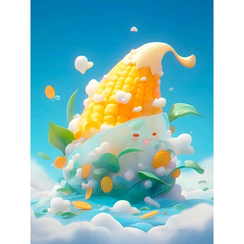 Diamond Painting Full Drill Luminous Butterfly Round Diamond Painting Handmade Fruit Cute Cat Animal Diy Diamond Mosaic Painting Home Decoration