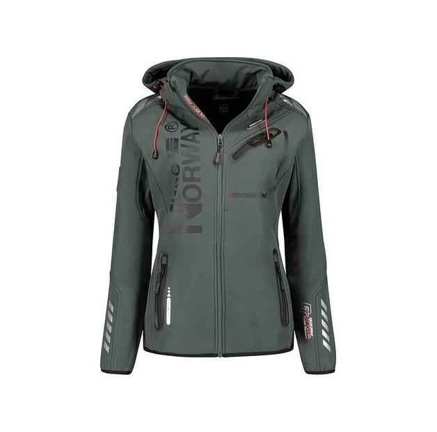 Куртка зимняя Geographical Norway WU8088F/GN D.GREY/BLACK EU M
