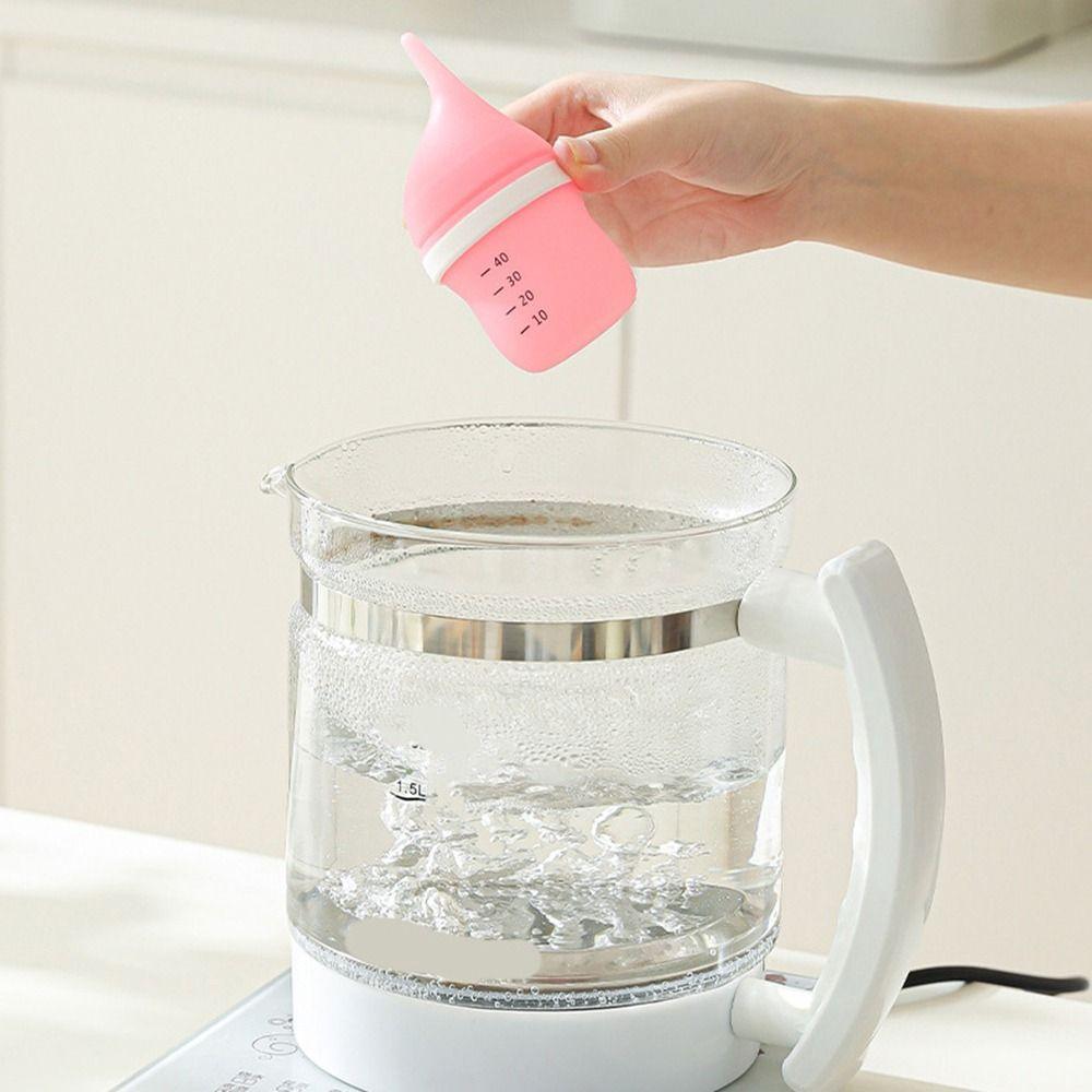 Bite Resistance Pet Nurser Bottle 40ml Baby Animals Feeder Dog Kitten Milk Feeding Bottle  Travel