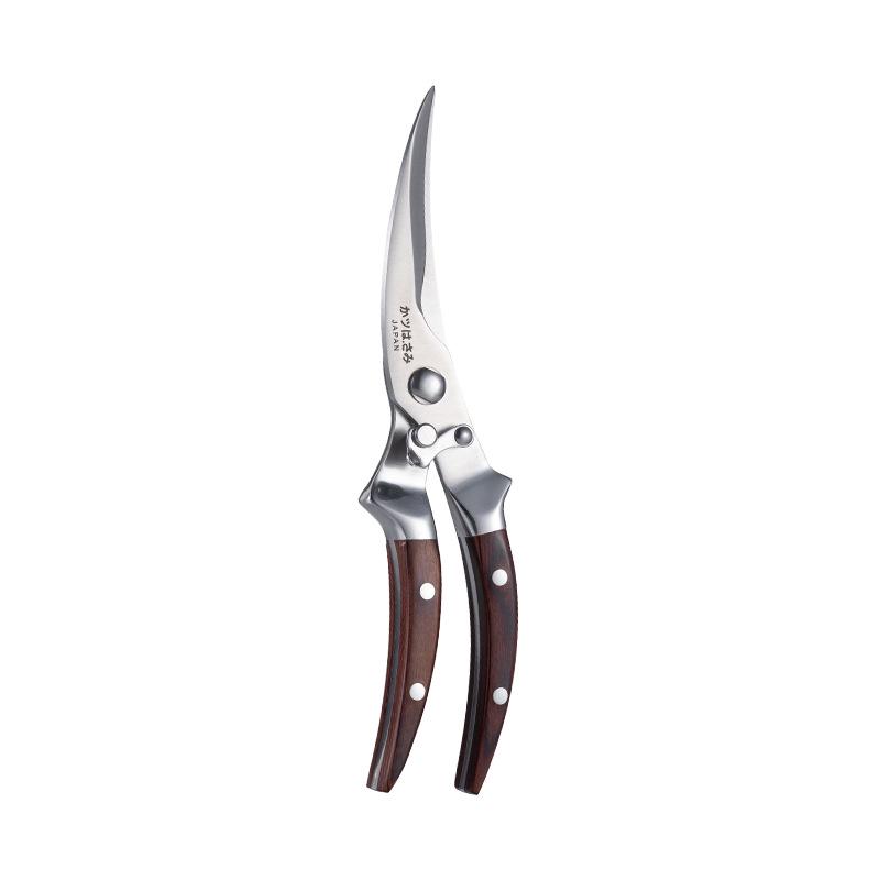 Heavy-Duty All-Steel Multifunctional Kitchen Scissors for Chicken Bone and Feet