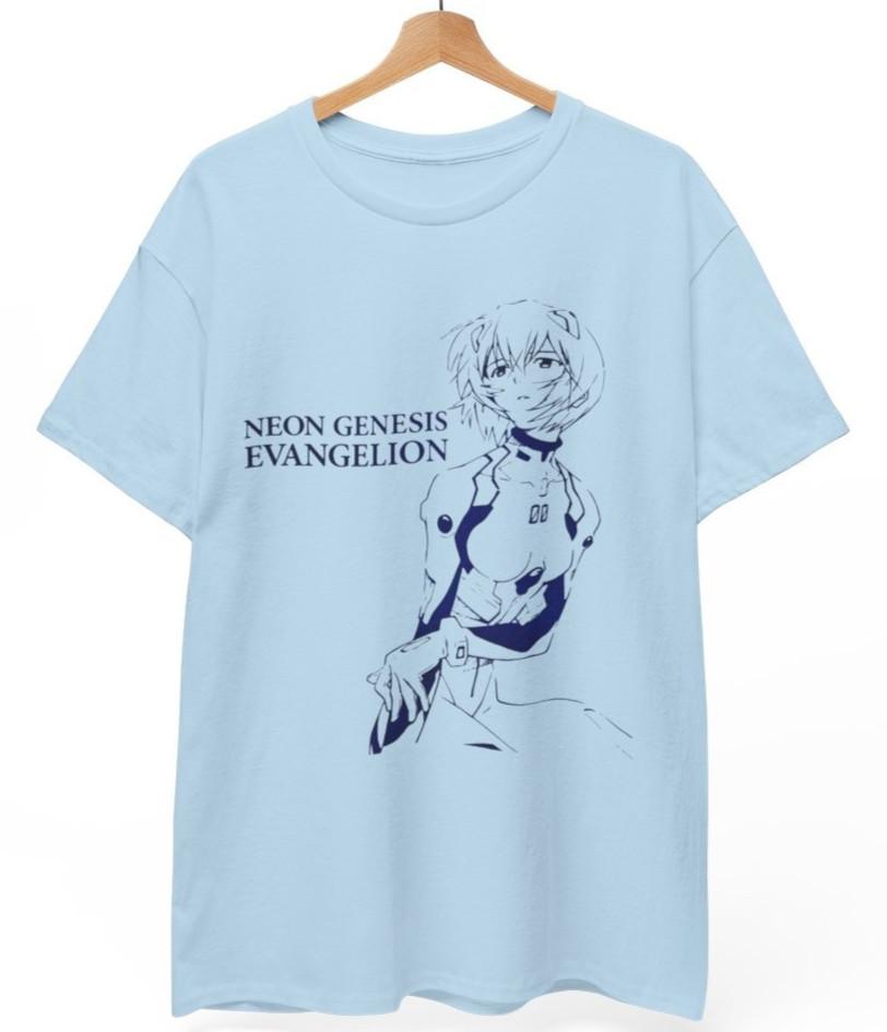 First Child Rei Ayanami T-Shirt Neon Genesis Evangelion Anime Unisex Tee