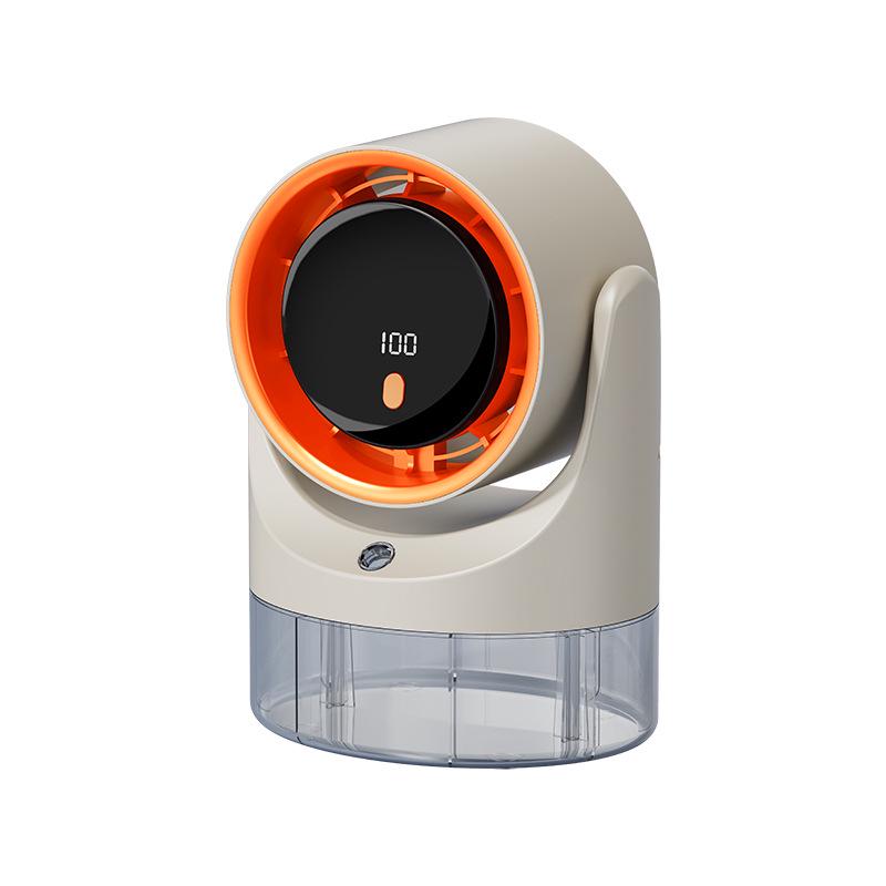 2026 Hot-Selling Desktop Spray Fan with Light - Small Humidifying USB Fan for Home or Office