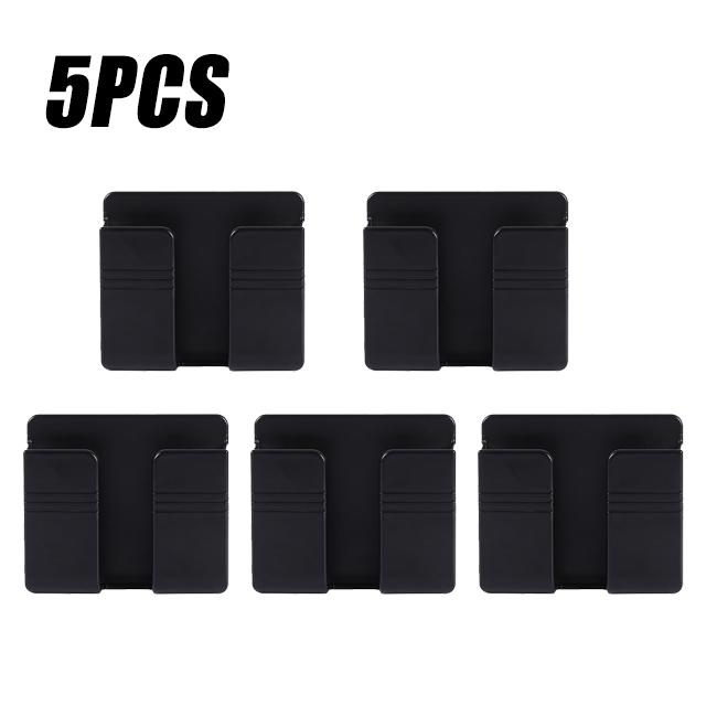 1-3PCS Phone Shelf Self-Adhesive Cell Phone Remote Control Storage Shelf Wall Bedside Adhesive Shelf Bathroom Accessories