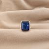 Rare Blue Sapphire Gemstone 925 Sterling Silver Handmade Jewelry Women Ring For Wedding RR-79-16