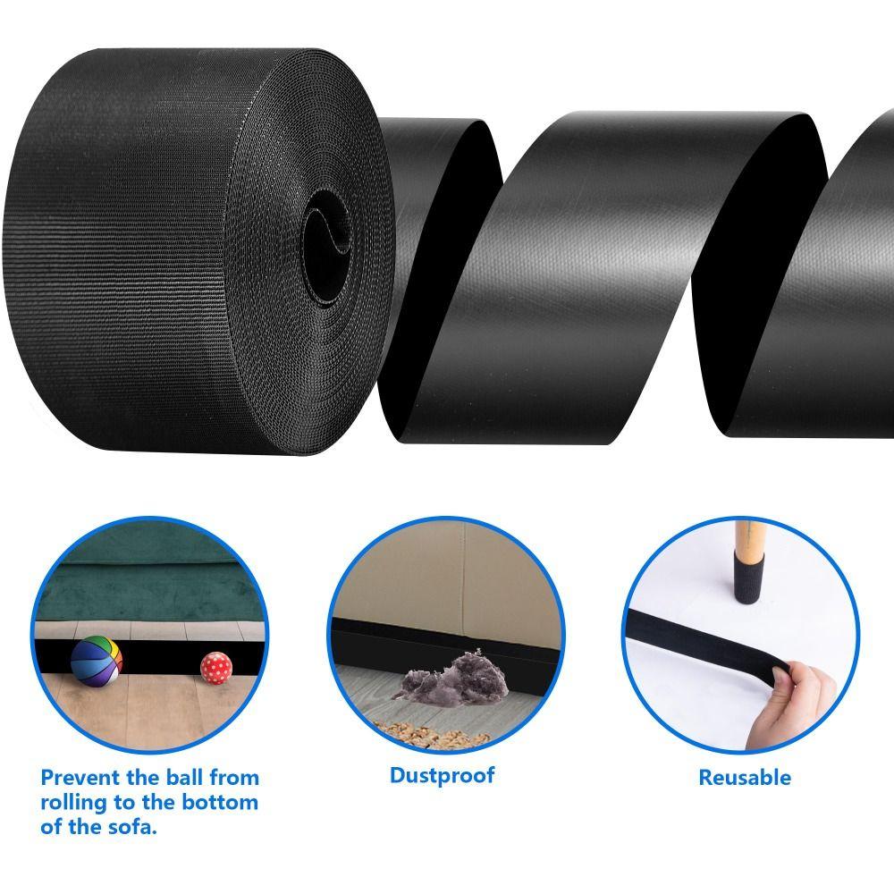Dustproof Sofa Edge Baffle 3/6/10M Gap Bumper Stopper Durable Under Couch Blocker