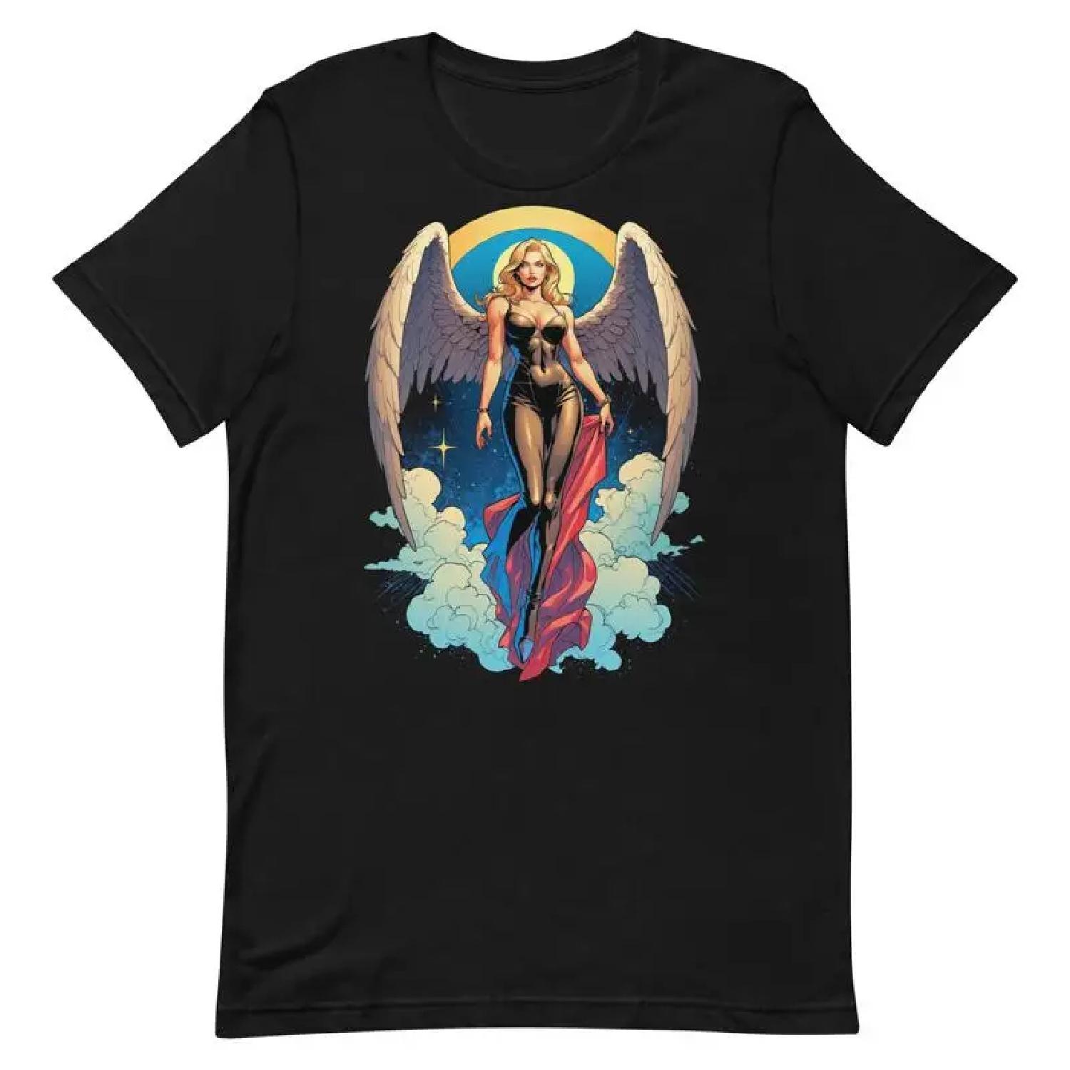 Blonde Angel T Shirt S