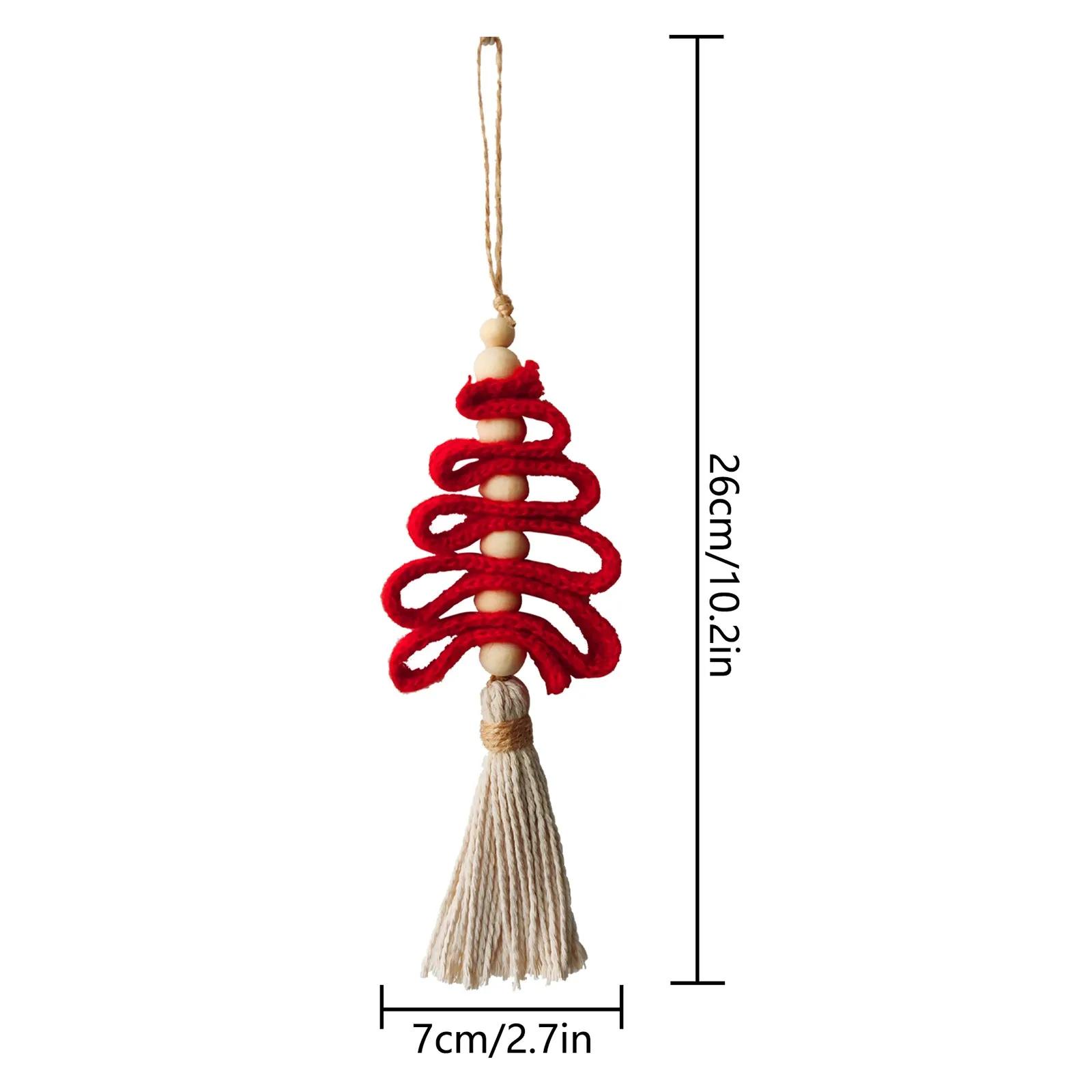 Hand Woven Christmas Tree Ornaments Christmas Decoration Pendant Hanging Wall Hanging Simple Home Large Decorative Eggs