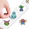 500Pcsroll Cartoon Es Stickers Kawaii Anime Eevee Diy Pvc Laptop Decals Decoration Stiker Children Reward Toy Girl Gift