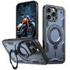 Magsafe Magnetic Wireless Charge Phone Case For iPhone 16 15 14 13 12 Pro Max Plus Shockproof Armor Metal Ring Holder Back Cover