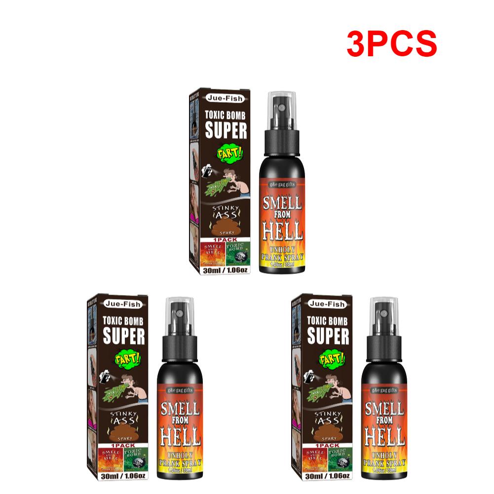 90-30ml Fart Gag Spray Prank Joke Plastic Smelly Stinky Gags Party Supplies Spray Can Stink for Adults Kids Non Toxic for Party