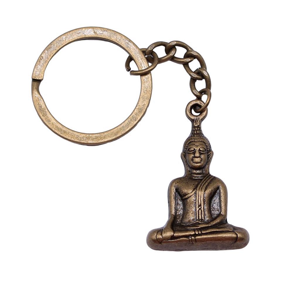 Buddhism Spiritual Amulet Keychain for Couples High Quality Bold New Year Gift Sweet Wallet Accessory