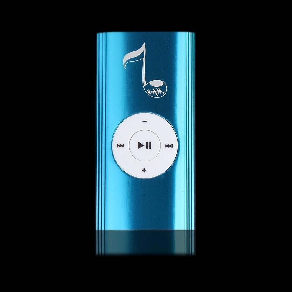 Hübscher Punkt Mini USB Clip Digitaler MP3 Musikplayer Unterstützt 16GB SD TF Karte