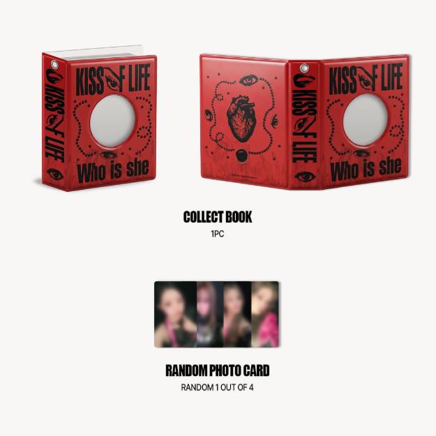 KISS OF LIFE Who is she POP-UP MD Collect Book