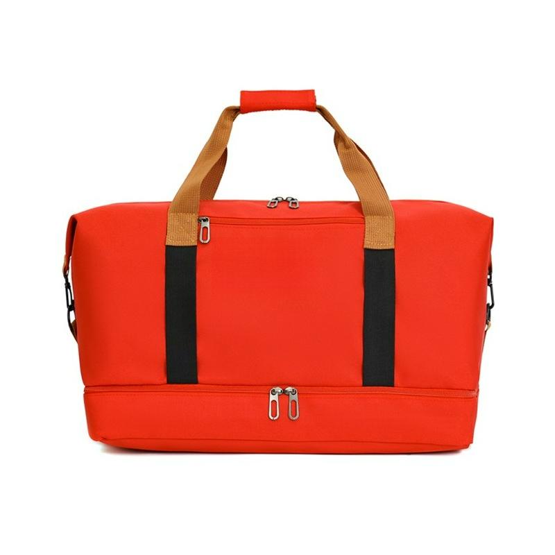 Sports and Fitness Bag Dry Wet Separation Travel Bag Large Capacity Men and Women Casual Commuting One-shoulder Crossbody Bag