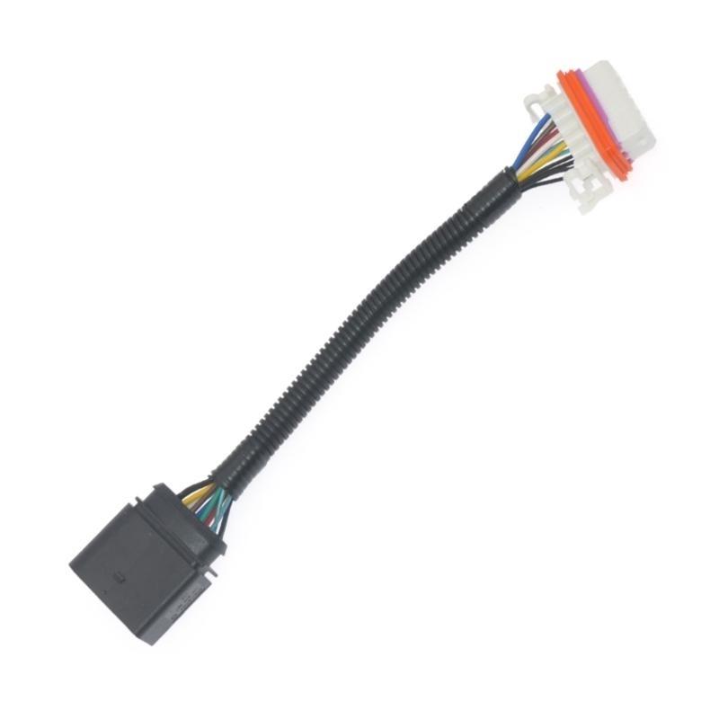 12 Pin Headlight Adapter Cable Vehicle Headlamp Wiring Harness Cable Cord Assembly Replace for 7L6971071A Front Lights R6FB