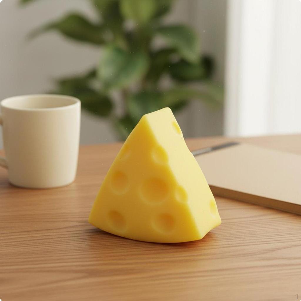 Cheese Super Soft Slow Rising Toy Creative Design for Kids, Adults, Office, School, Travel