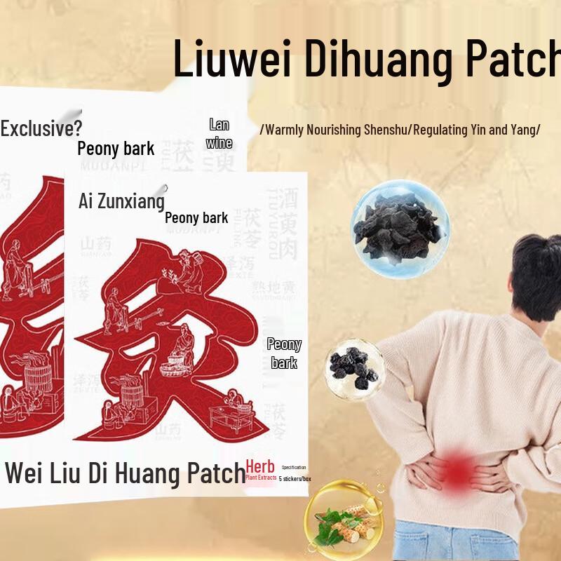 

HX Травяной пластырь для согревания почек с полынью