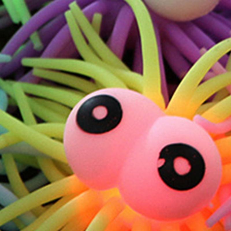 Kids Sensory Ball Stress Relief Luminous Squeezy Toy Eye-Catching Party Supplies Vent Decompression Squeeze Balls