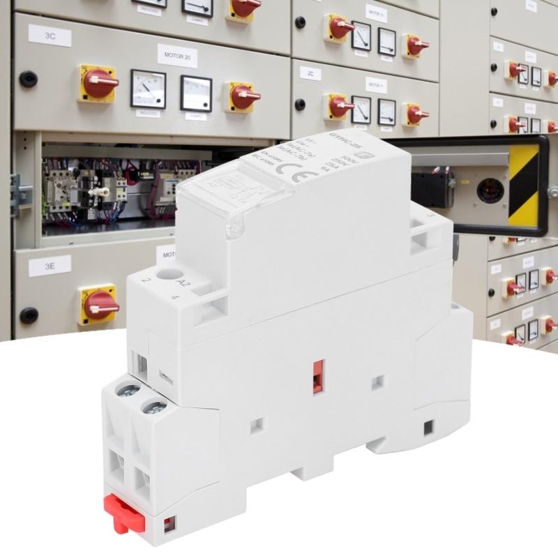 Modular Contactor Plastic Portable Electronic Component Module 50Hz 2P GYHC-25 2NO