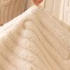 Thickened Warm Sofa Cover Cloth Irregular Anti Slip Sofa Cushion Cover Soft and Sticky Cream Style Autumn and Winter New Style
