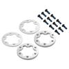 4PCS Brake Gasket Spacer Set for Electric Scooter and E Bike 6 Holes Disc Washer 25mm Suitable for 44MM Rotors Includes Screws