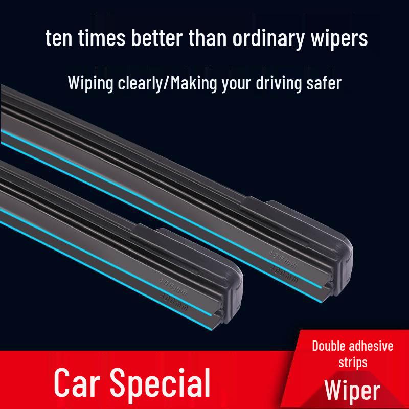 Double Rubber Strip for FAW Xiali N5/N3/N7/2000/7101/7131 Kuncheng Wipers