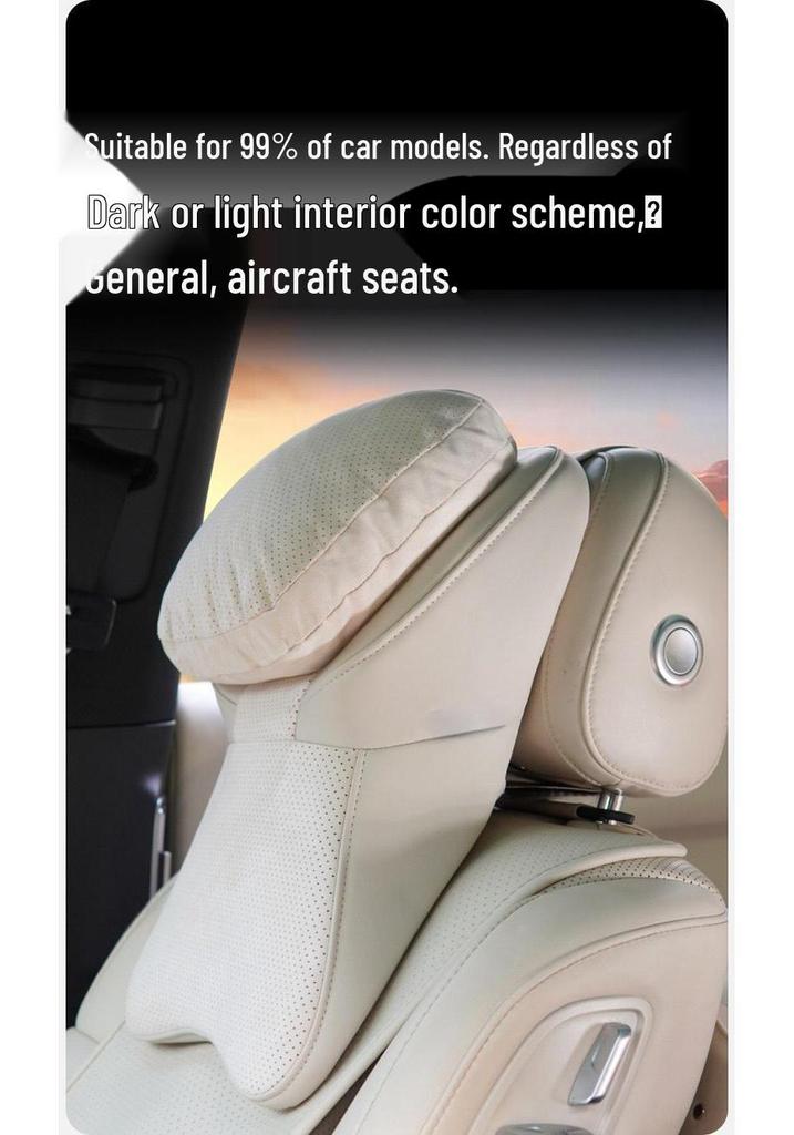 Maybach Second-Gen Car Headrest & Lumbar Pillow for Tesla & Xiaomi