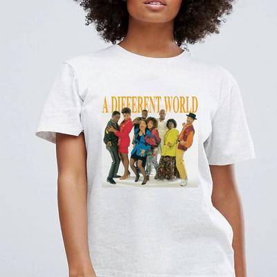 T-shirt Rétro Série TV Un Autre Monde, T-shirt Classique des Années 80, Sitcom Noir