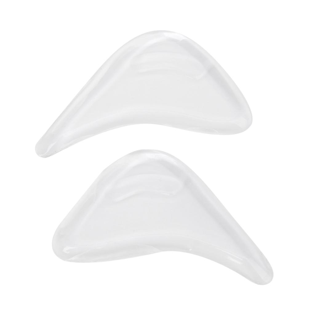 1 Pair Silicone Toe Insoles Pads Washable Shoe Insert Cushion for Girls Women High Heels