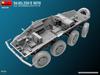 Miniart German Heavy Armored Car Schwerer Ladungstrager 2cm KwK38 Mounted Plastic Model MA35431 1/35 WW.II 8-Wheeled Sd.Kfz.234/3