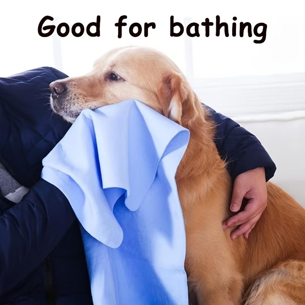 1PC Quick-Dry Microfiber Dog Towel Durable Bath Towel Blanket Super Absorbent Pet Grooming Bath Towel for Small Medium Large Dog