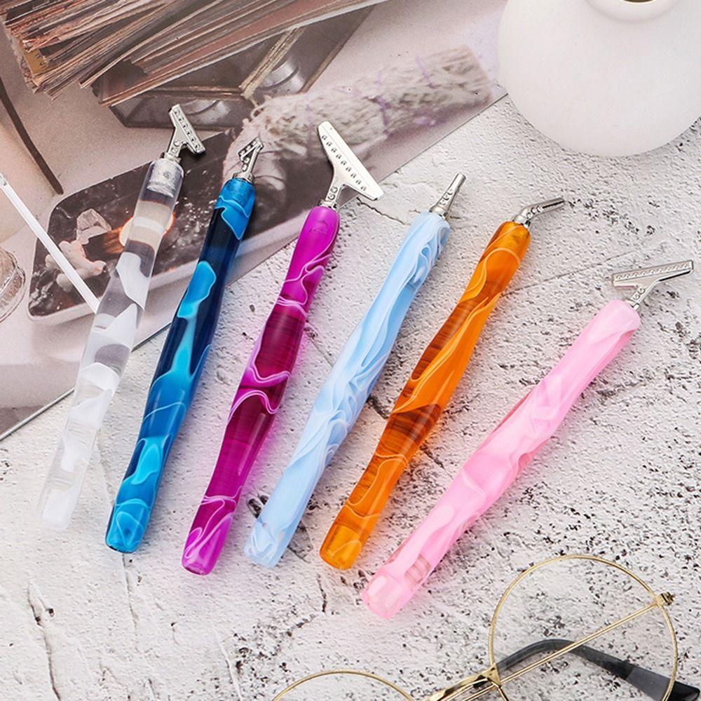 Replace Pen Head Resin Painting Pen Glitter Diamond 5D Diamond Painting Pen Fashion   Kids