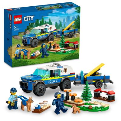 LEGO City Police Dog School Toys Present Birthday Blocks Educational Christmas Boys Girls Children 5 Years Old 6 Years Old 7 Years Old 8 Years Old