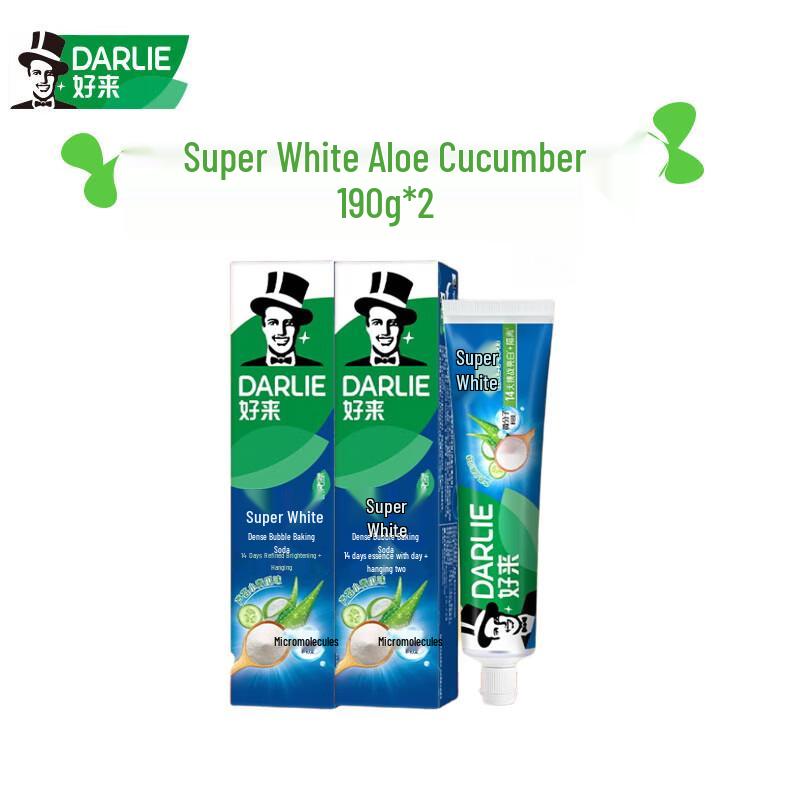 

Darlie Ultra White Aloe Vera & Cucumber Toothpaste