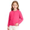 Girls Cardigan Sweater Button Front Knit Top for School Uniform, Toddler Color Warm Fall Winter Outerwear
