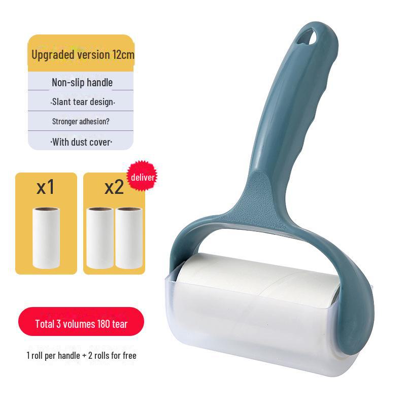 Large Pet Hair Roller Set with Free Shipping: Includes Dust Collector & Replacement Rolls for Clothes