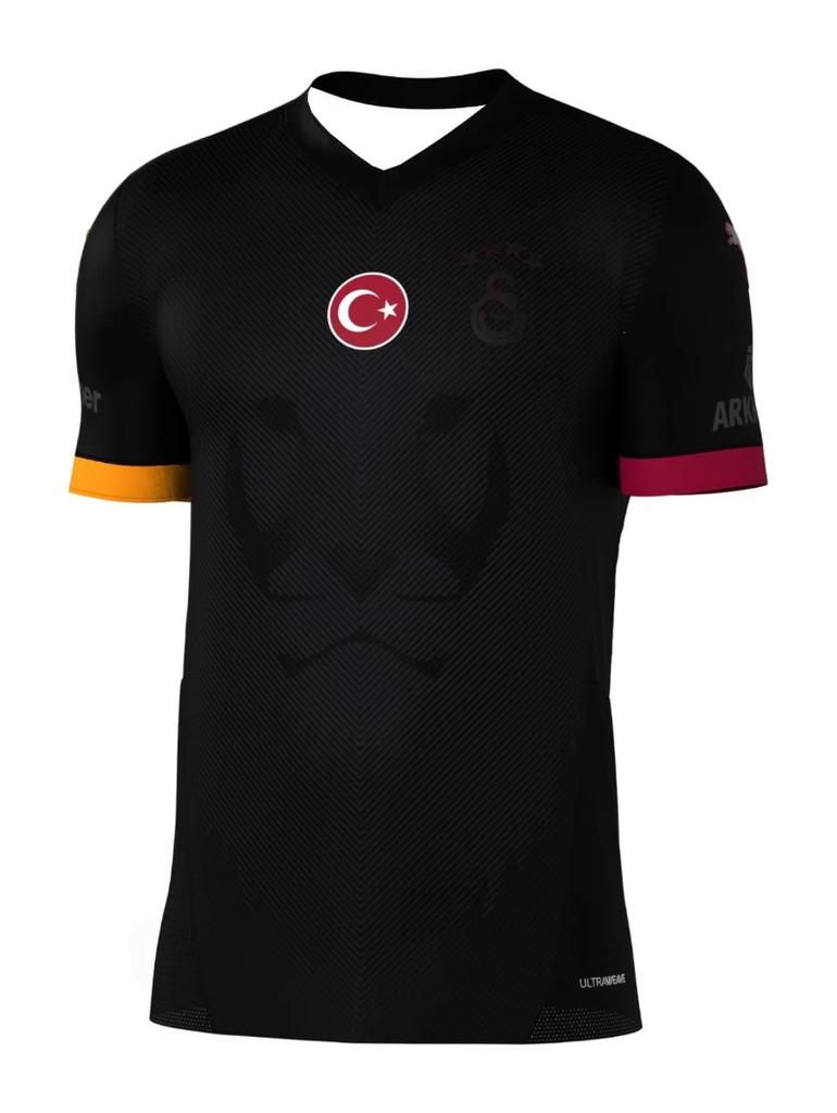 Turkey Galatasaray-style unisex Football Jersey 24-25 Soccer Shirt Quick Dry Sport Uniform Short Sleeve Football Tops for unisex