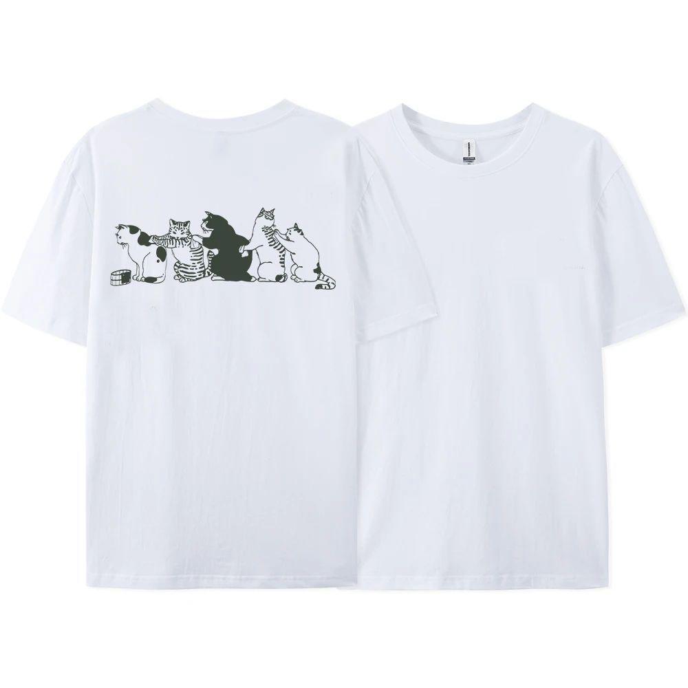 Best-Selling Pure Cotton T-Shirt for Summer Casual and Loose-Fitting Breathable Sweat-Absorbent